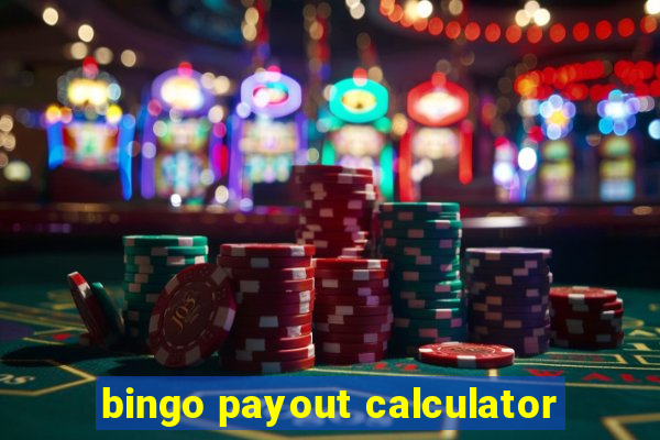 bingo payout calculator